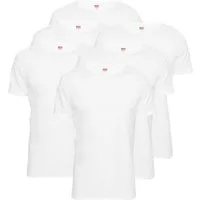 Levi's® Poloshirt LEVIS MEN SOLID CREW 6P ECOM (Packung, 6-tlg., 6er-Pack)
