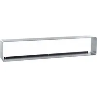 DESIGN DELIGHTS CD-Regal LOUNGE DESIGN CD REGAL "CUBE", 80cm, Metall, für ca 70 CDs, silber