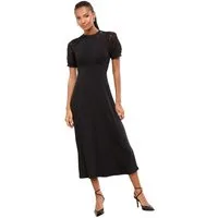 LIPSY Midikleid Lipsy Kurzärmeliges Jersey-Midikleid (1-tlg)
