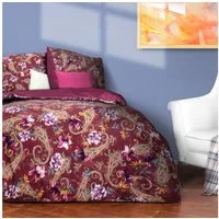 fleuresse Wendebettwäsche Bed Art S, Mako-Satin, 2 teilig, Mako Satin 100% Baumwolle mit Reißverschluss