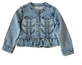 ATTENTION - Md.-Jeans Jacke light blue denim - Gr. - 98