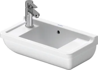 Duravit Starck 3 Handwaschbecken Weiß Hochglanz 500 mm - 0751500000 0751500000