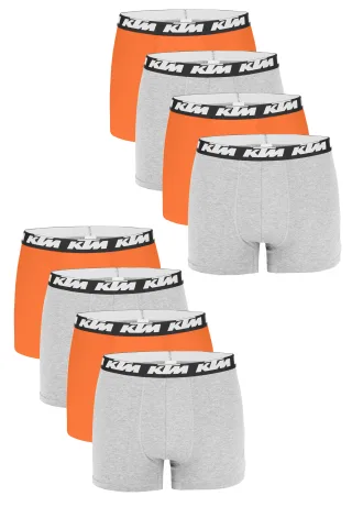 KTM by FREEGUN Boxershorts für Herren Unterwäsche Pant Men´s Boxer 8 er Pack