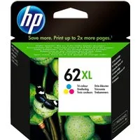 HP HP original Druckerpatrone 62XL Tri Color C/M/Y Tintenpatrone (1-tlg., 3 Probemonate gratis* drucken)