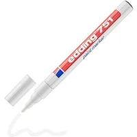edding Lackmarker 751, (1-tlg), Strichstärke 1-2 mm, wasserfest, voll deckend