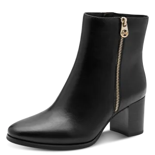 MARCO TOZZI by GMK Stiefelette, Blockabsatz, Businessstiefelette mit Feel Me-Ausstattung