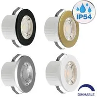 Mundotec LED Einbauleuchte 3W Dimmbar LED Einbauspot Minispot Einbauleuchte Einbaustrahler IP54, Neutralweiß, Dimmbar, 3w, 240 Lumen, 4000K, Rund, 230V, IP54