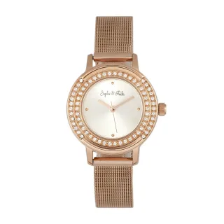 Sophie & Freda Cambridge Armbanduhr mit Swarovski-Kristallen