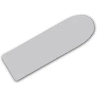 Reinex Bügelbrettbezug BÜGELBRETTBEZUG 150x51cm SILBER Dampfdurchlässig Bügeltischbezug 56, Bügelbrett