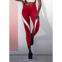 LASCANA ACTIVE Leggings Logo-Badge und Reißverschlusstasche auf der Rückseite
