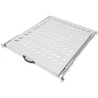 Fachboden ausziehbar 800mm 1HE grau