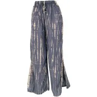 Guru-Shop Relaxhose Batik Palazzohose, Hosenrock, Schlaghose,.. alternative Bekleidung