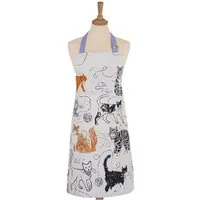 Ulster Weavers Kochschürze Feline Friends, (Set, 1-tlg., Set), Küchenschürze Nackenband aufgesetzte Tasche ca.70x95cm Baumwolle