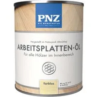 PNZ - Die Manufaktur Holzöl Arbeitsplatten-Öl, sehr beständig, für Küchenholz & Arbeitsplatten