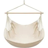 AMANKA Hängestuhl für 2 Personen: XXL Outdoor Hängesessel bis 150 kg - Garten und Balkon, 185 x 130 cm Hängesitz für Kinder und Erwachsene - 360° Relaxsessel
