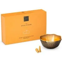 Rituals Räucherschale The Ritual of Mehr Räucherkerze – Orange, Zedernholz & Gewürze, Weihrauchkegel mit süßer Orange, Zedernholz & Gewürzen – 20 Stk.