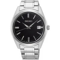 Seiko Quarzuhr SUR311P1, Armbanduhr, Herrenuhr, Damenuhr, Datum, Saphirglas, Edelstahlarmband