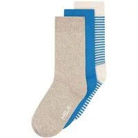 MELA Socken Basic Socken 3 Paare Das Elasthan "Roica" ist abbaubar, ohne Schadstoffe abzugeben