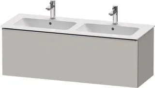 Duravit D-Neo Waschtischunterbau wandhängend Betongrau Matt 1280x462x440 mm - DE4265070070000 DE4265070070000