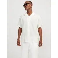 Jack & Jones Kurzarmhemd JORLUKE CRINKLE RESORT SHIRT SS SN