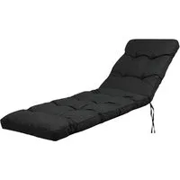 Hobbygarden Liegenauflage Polsterauflage HUGO 200x55x8 cm, Gesteppte Polsterauflage für Gartenliege & Sonnenliege
