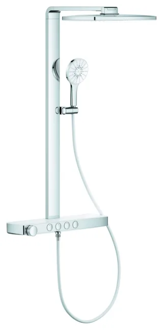 Grohe THM-Duschsystem RSH Aqua Pure 100961 Kopfbrause 8,7l eckig chrom, 1009610000 1009610000