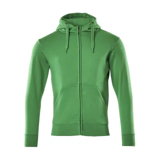 MASCOT Herren Gimont Kapuzensweatshirt mit Reißverschluss CROSSOVER Grasgrün S - 51590-970-333-S