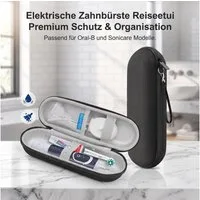SURFOU Aufbewahrungsbox Elektrische Zahnbürsten Etui für Oral B/Oral-B Pro/Phlips Sonicare