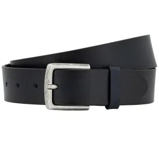 LINDENMANN - Ledergürtel LINDENMANN marine - Gr. - 100