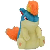 Pokémon Center Plüschfigur Pokemon Igelavar Kuscheltier - 16 cm Quilava