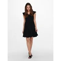 ONLY Midikleid May (1-tlg) Rüschen