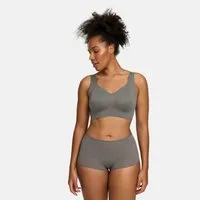 cfab (creamy fabrics) Bügelloser BH Comfort Minimizer Back Support BH-Graphit-2XL (1-tlg)
