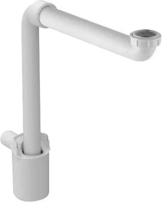Duravit Raumsparsiphon Weiß 360x390x32 mm - 0050760000 0050760000