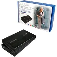 LogiLink USB 3.0 Gehäuse für 3,5 Zoll SATA HDD HDD-Festplatte (10 TB) 3,5"
