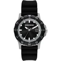 Skechers Quarzuhr Glen Oaks SR5286, Armbanduhr, Herrenuhr, Silikonarmband, analog, Tag
