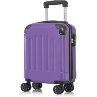 YONSLY Hartschalen-Trolley Hartschalen-Koffer Trolley 360° Rollen, robuster Reisekoffer, 4 Rollen, mit Zahlenschloss, für Business und Urlaub 46/55/66/76 cm