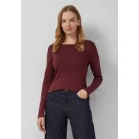 s.Oliver Langarmshirt T-Shirt Longsleeve im Slim Fit