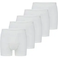 ESGE - Die Wäsche-Macher Retro Boxer 5er Pack - Doppelripp (Spar-Set, 5-St) Retro Short / Pant - Baumwolle - mit Eingriff - Ohne Seitennähte