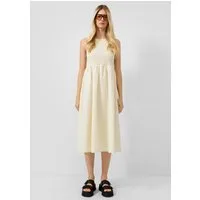 QS Midikleid Kleid Kleid mit Smockdetail