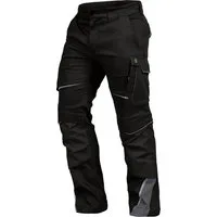 Leibwächter Arbeitshose Bundhose Flexline mit Reflektoren für gute Sichtbarkeit