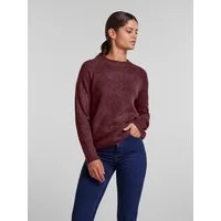 pieces Strickpullover PCJULIANA LS O-NECK KNIT NOOS BC