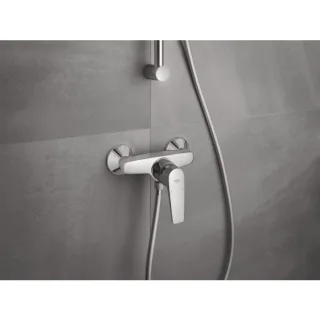 Grohe BauFlow Brausearmatur 23755000 chrom, DN 15, Wandmontage