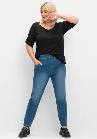 Sheego 3/4-Arm-Shirt "3/4-Arm-Shirt" 1 Stk.