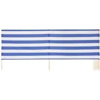 Ladeheid Windschutz Strand Sichtschutz 12m Garten Meer LAEX001