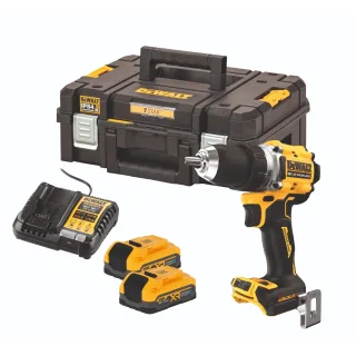 DEWALT 18 V / 3,5Ah Akku-Bohrschrauber, inkl. 2 Akkus und System-Schnellladegerät - DCD800S2T-QW