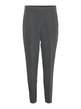 VERO MODA - VMLINA HW TAPERED PANT NOOS grey pinstripe - Gr. - 30