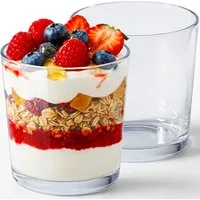 KONZEPT Dessertschale 6/12er Set 180 ml – Klassisches Design, Spülmaschinengeeignet, Kompakt, (6-tlg), Ideal für Desserts, Eis, Mousses und Snacks – Europäische Qualität