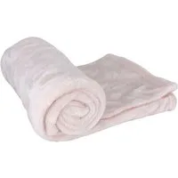 Wohndecke Couchdecke mit Herzen/Sternen 100 x 150 cm Flanell Wohndecke, VIVA, verschiedene Farben