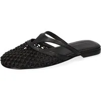 Melvin & Hamilton Alivia 5 Leder-Pantoletten für Damen Pantolette Flache Absätze, Echtes Leder