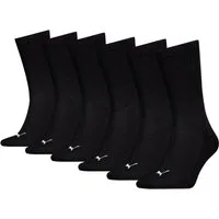 PUMA Socken PUMA UNISEX CUSHIONED NEXT CREW 6P ECOM (6 Paar) mit Logoschriftzug an der Rückseite
